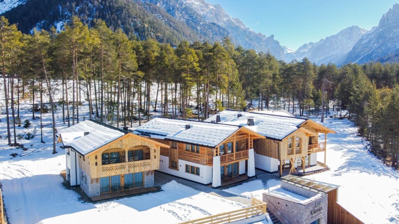 Les Ciases Chalets Dolomites San Vigilio Di Marebbe Exterior foto