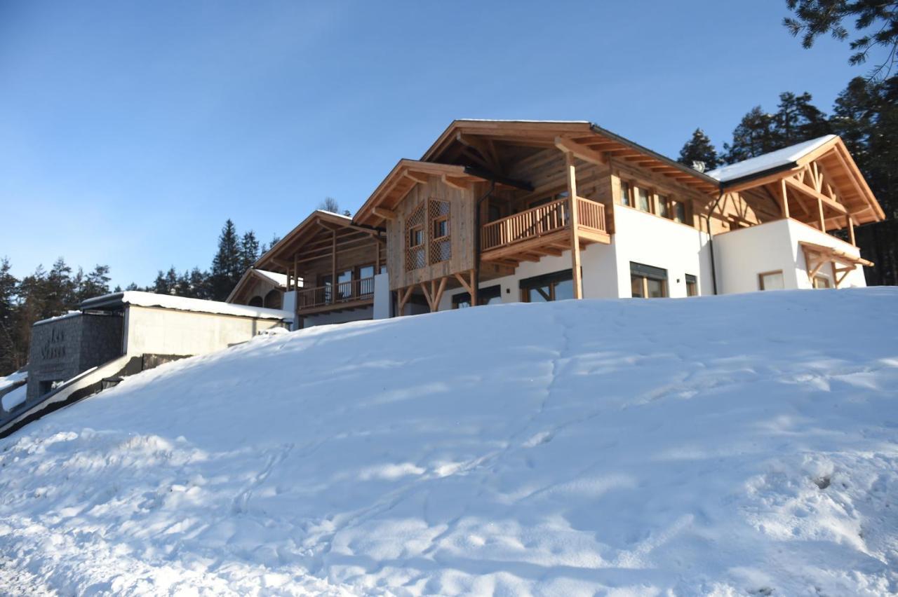 Les Ciases Chalets Dolomites San Vigilio Di Marebbe Exterior foto