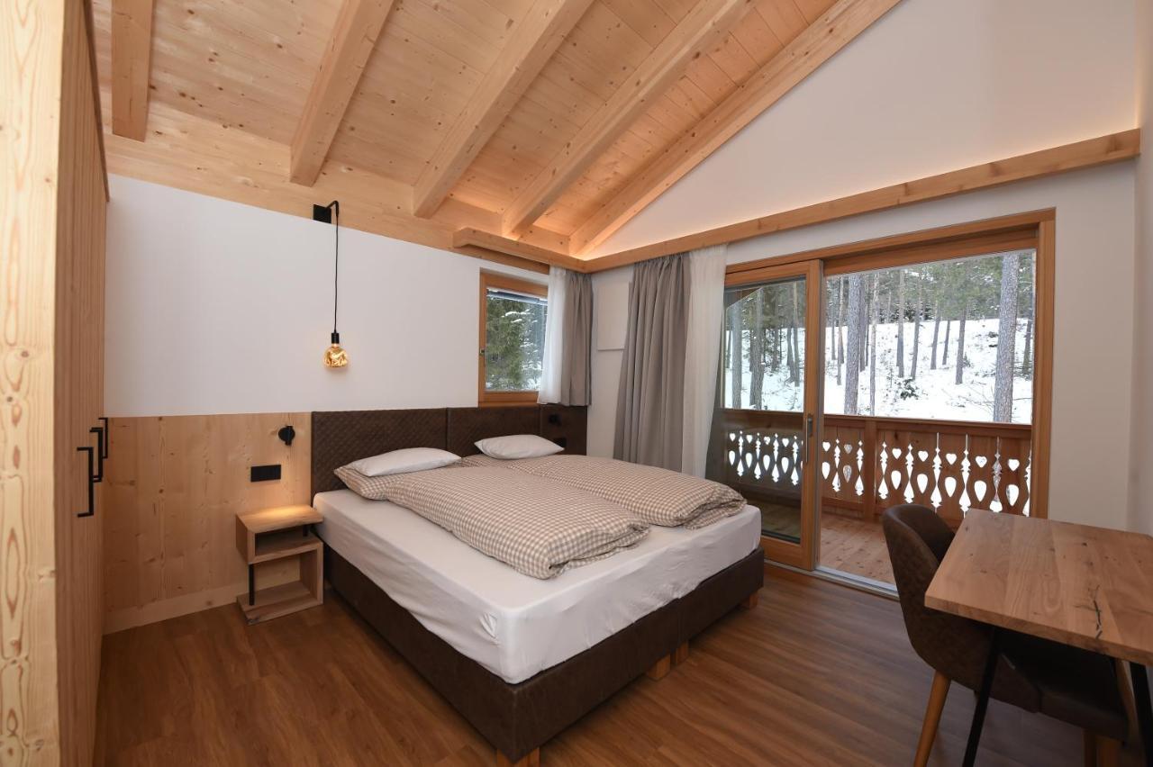 Les Ciases Chalets Dolomites San Vigilio Di Marebbe Exterior foto