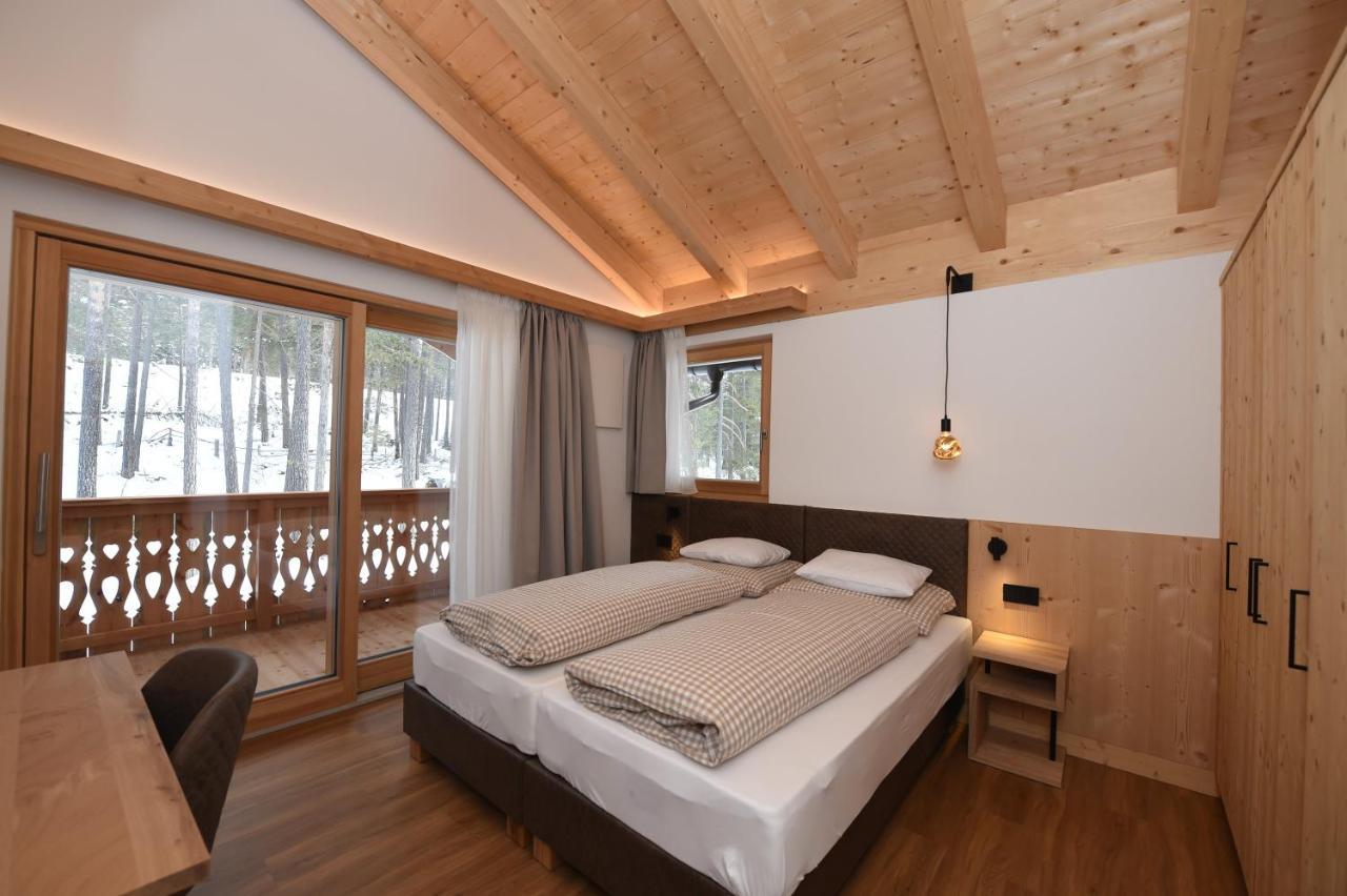 Les Ciases Chalets Dolomites San Vigilio Di Marebbe Exterior foto